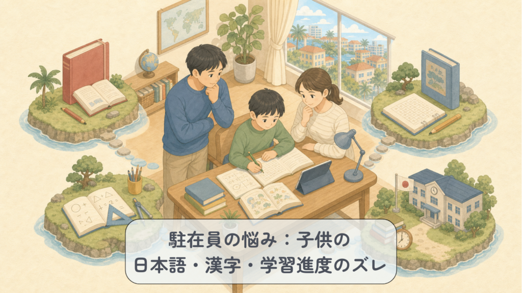 ③ 日本語・漢字・学習進度のズレ