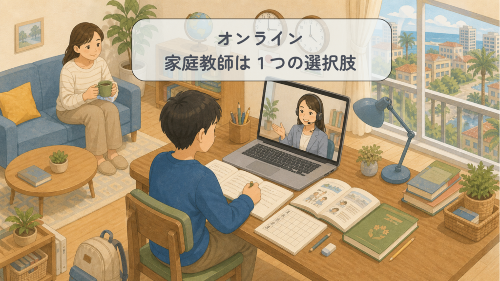 ⑧ 海外子女向けオンライン家庭教師という選択肢